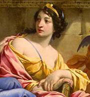 Calliope (Detail) by Simon Vouet